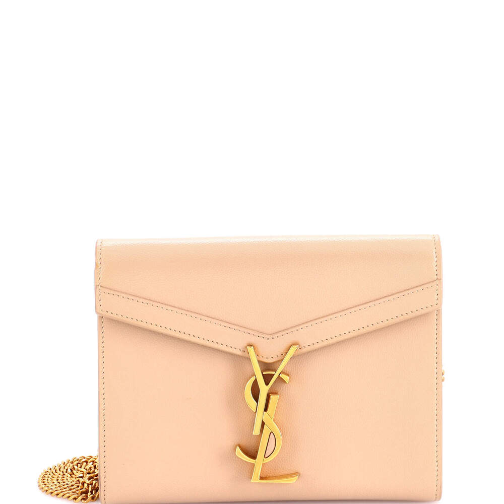 Saint Laurent Mini Cassandra Chain Wallet